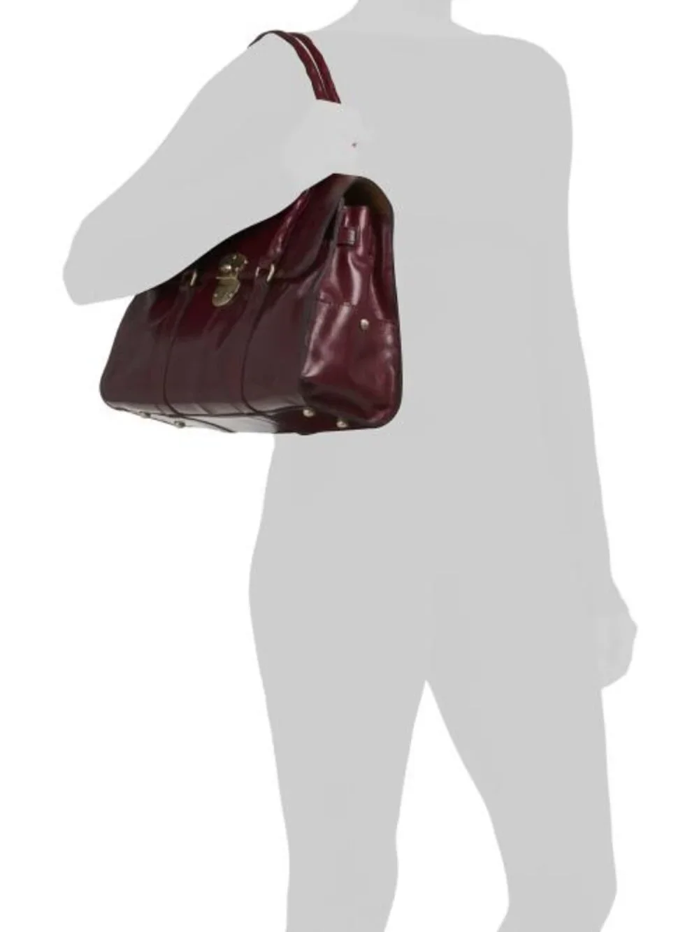 PATRICIA NASH Leather Vienna Satchel